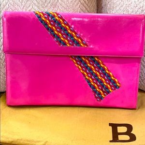 Vintage Bally envelope clutch/crossbody